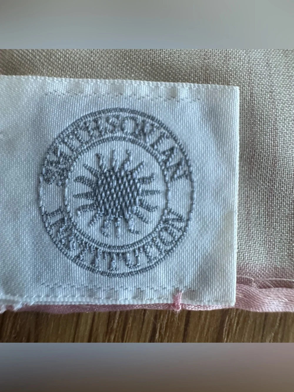 Vintage Smithsonian Institution 100% Silk Sea Shell Scarf Made in Japan